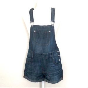 EXPRESS Denim Overall Shorts#NWT